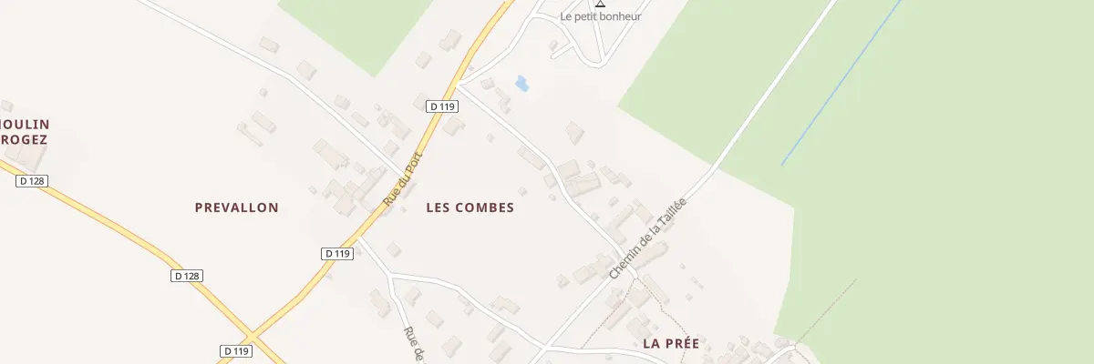 Plan du 5 Rue des Combes à Crazannes