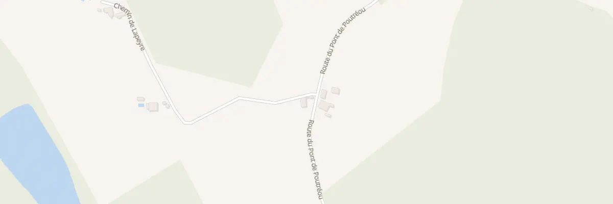 Plan du 717 Rte du Pont de Poutreou à Nassiet