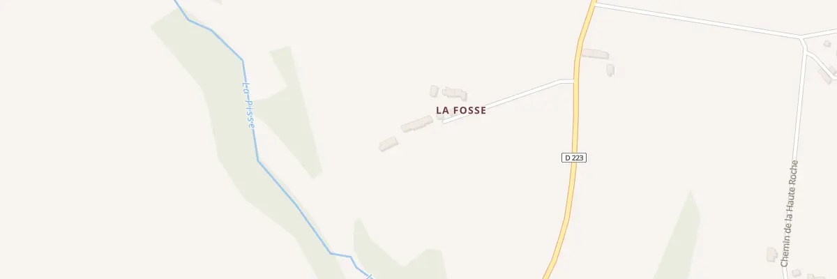 Plan du 4 Che de la Fosse à Saint-Fraimbault