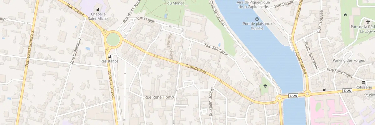 Plan du 72 Gr Grande Rue à Château-Gontier-sur-Mayenne