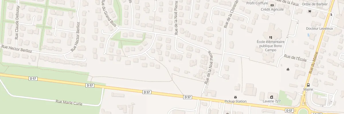 Plan du 30 Rue de la Noé Pierre à Bonchamp-lès-Laval