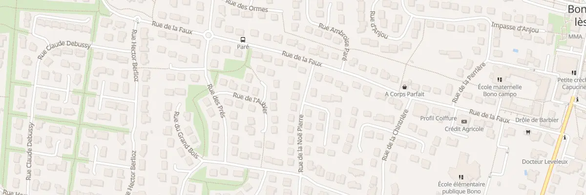 Plan du 6 Rue de la Noé Pierre à Bonchamp-lès-Laval