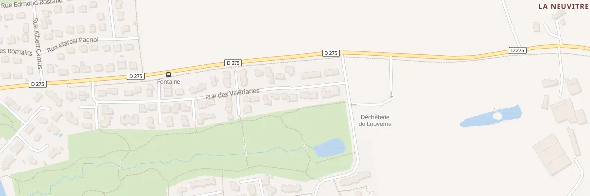 Plan du 32 Rue des Valérianes à Louverné
