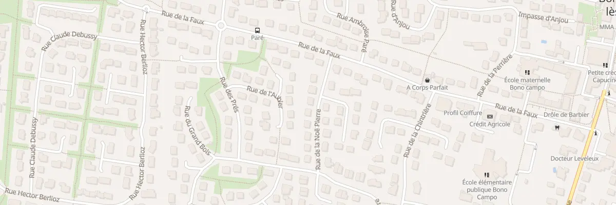 Plan du 8 Rue de la Noé Pierre à Bonchamp-lès-Laval
