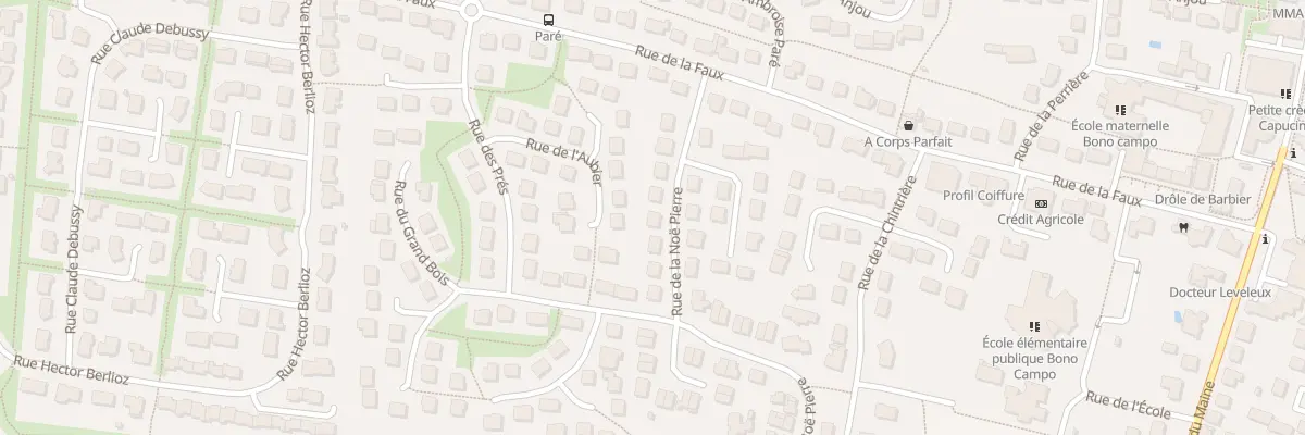 Plan du 12 Rue de la Noé Pierre à Bonchamp-lès-Laval