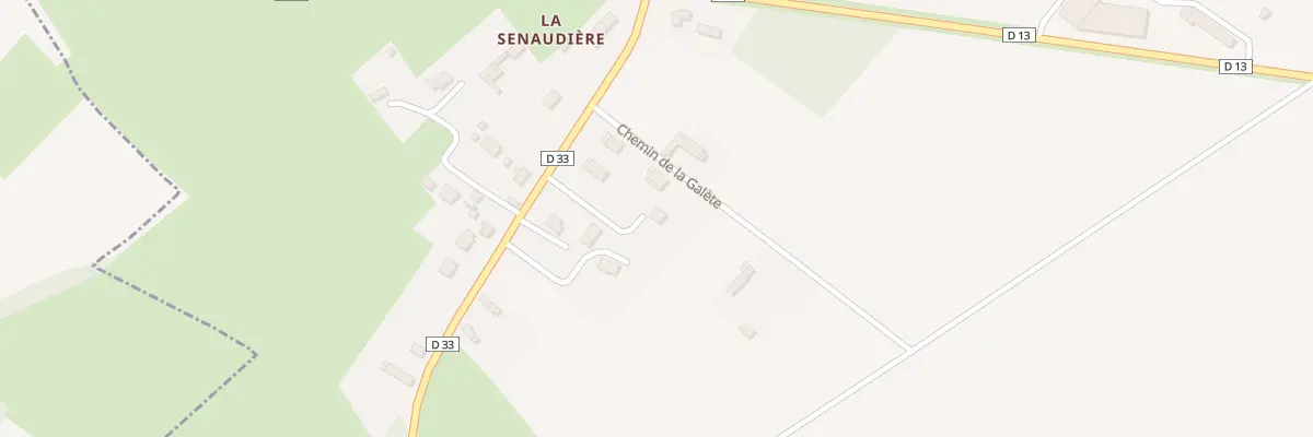 Plan du 3 Rue de la Senaudière à Lingèvres