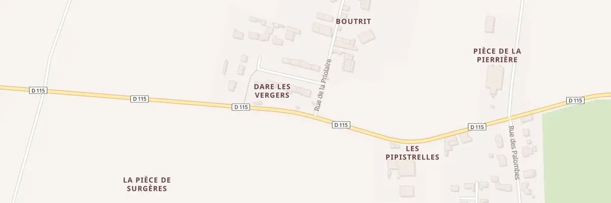 Plan du 21 All des Vergers à Saint-Mard