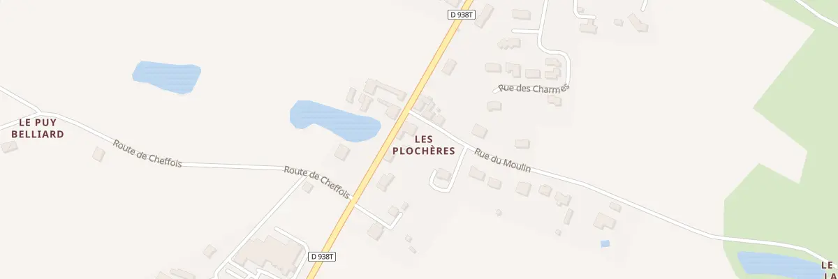 Plan du 29 Rue des plochères à Saint-Pierre-du-Chemin