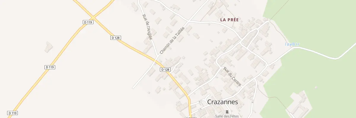 Plan du 26 Rue des Carriers à Crazannes