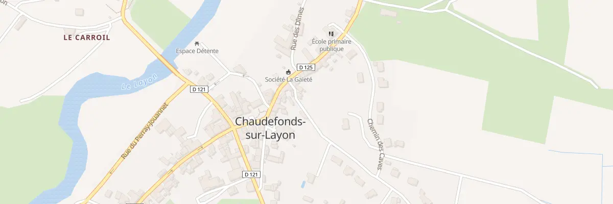 Plan du 5131 Pas de la Montagne à Chaudefonds-sur-Layon