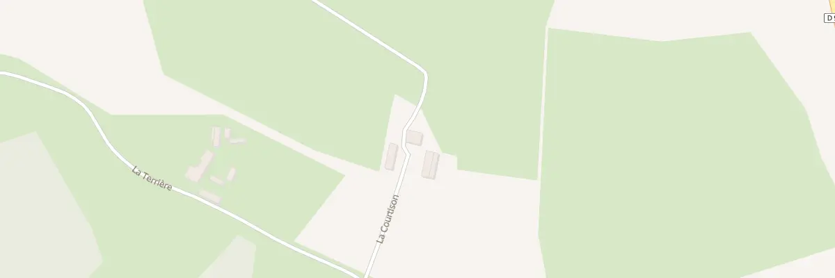 Plan du 1 Courtison à Villiers-Charlemagne