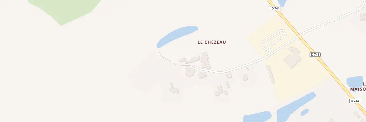 Plan du 10 Le Chézeau à Combrand
