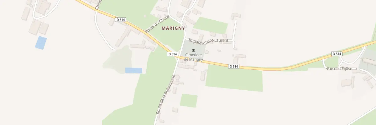 Plan du 1 Rte de la Buhennerie à Longues-sur-Mer