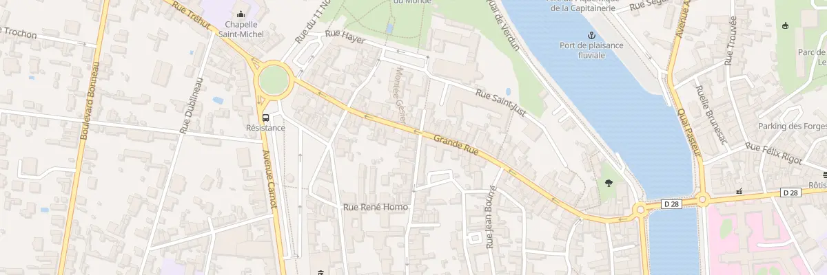 Plan du 53 Gr Grande Rue à Château-Gontier-sur-Mayenne