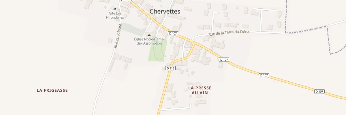 Plan du 5 Rue du Raccourci à La Devise