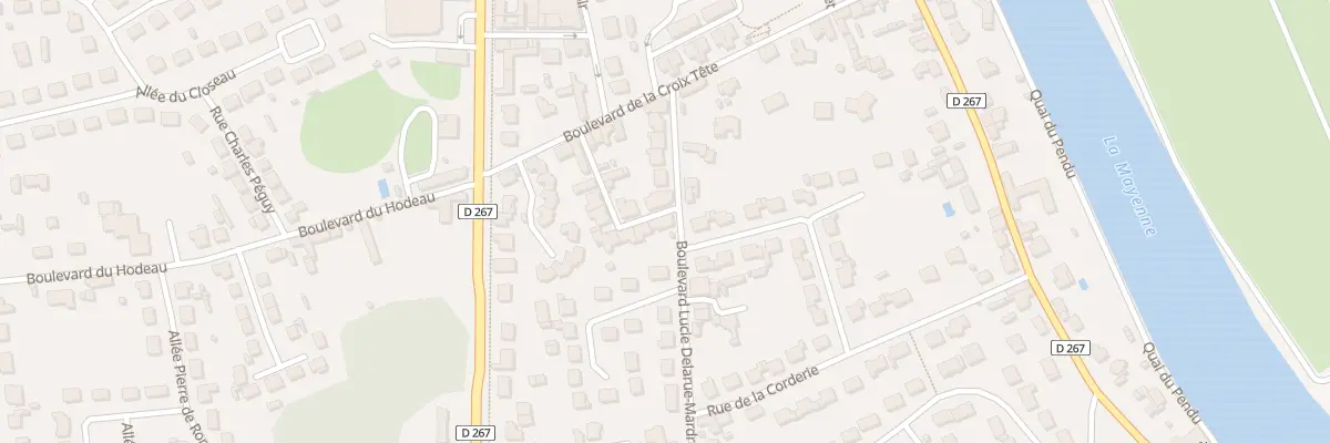 Plan du 1 Rue Colette à Château-Gontier-sur-Mayenne