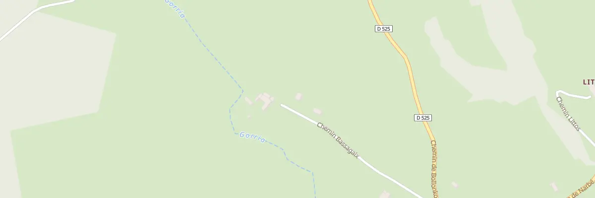 Plan du 32 Che Bassagaix à Esquiule