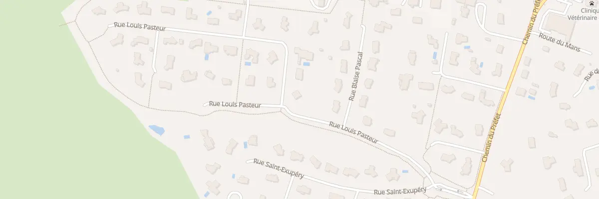Plan du 8 Rue Louis Pasteur à Bonchamp-lès-Laval