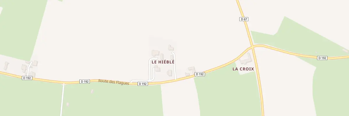 Plan du 222 Rte des Flagues à Guéron