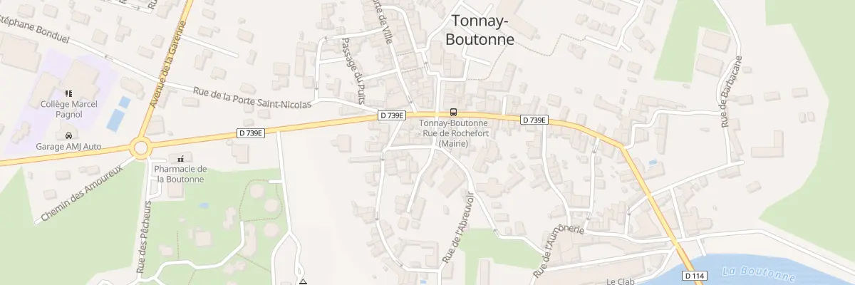 Plan du 7 Pl du Pilori à Tonnay-Boutonne