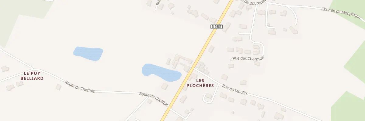 Plan du 26 Rue des plochères à Saint-Pierre-du-Chemin