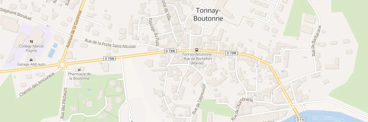 Plan du 5 Pl du Pilori à Tonnay-Boutonne