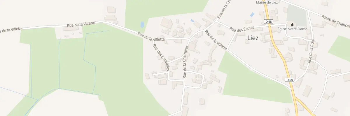 Plan du 2 Rue de la hotte à Liez