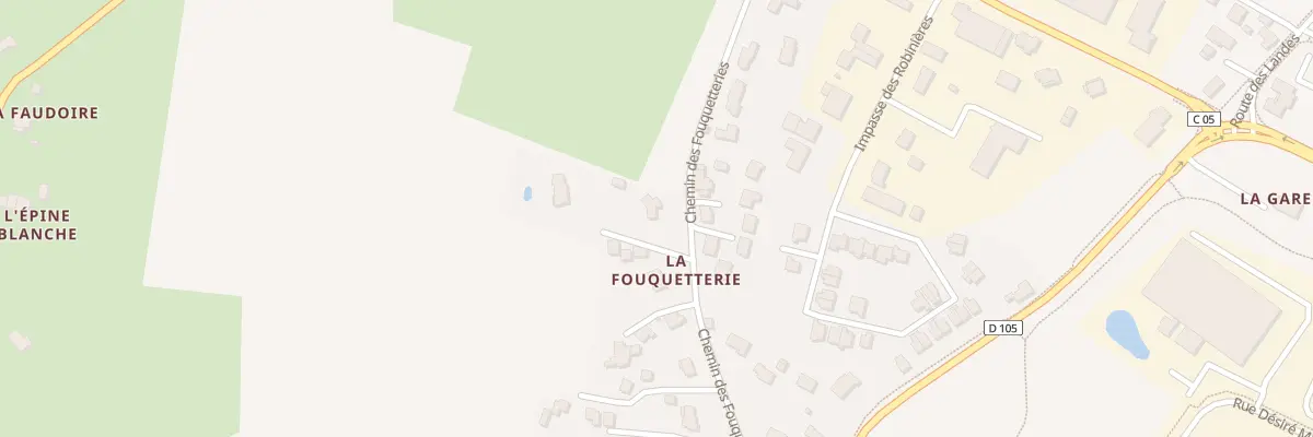 Plan du 15 Che des Fouquetteries (St Lege à Saint-Léger-de-Linières