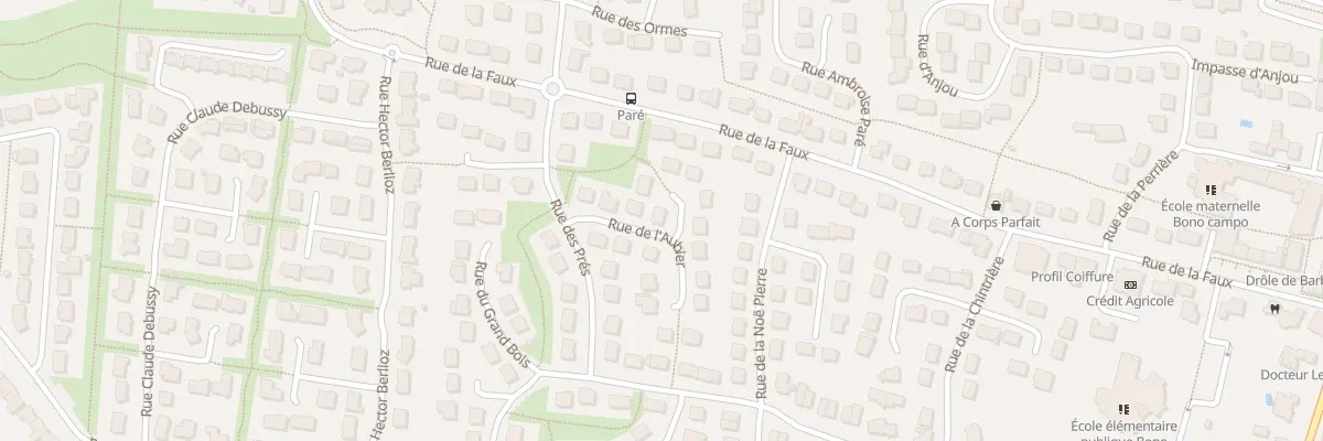Plan du 7 Rue de l’Aubier à Bonchamp-lès-Laval