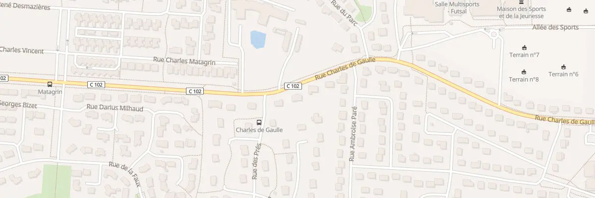Plan du 47 Rue Charles de Gaulle à Bonchamp-lès-Laval