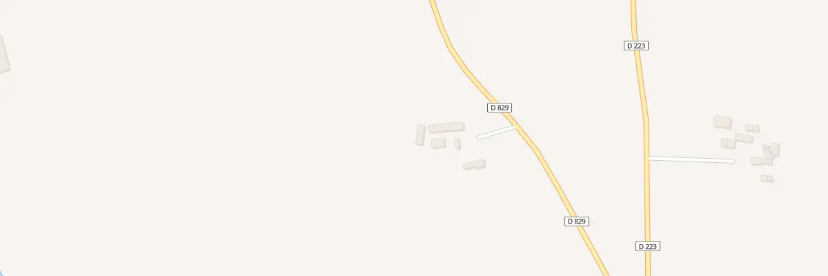 Plan du 290 La Touche à Saint-Fraimbault