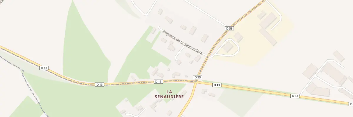 Plan du 5271 La Senaudiere à Juaye-Mondaye