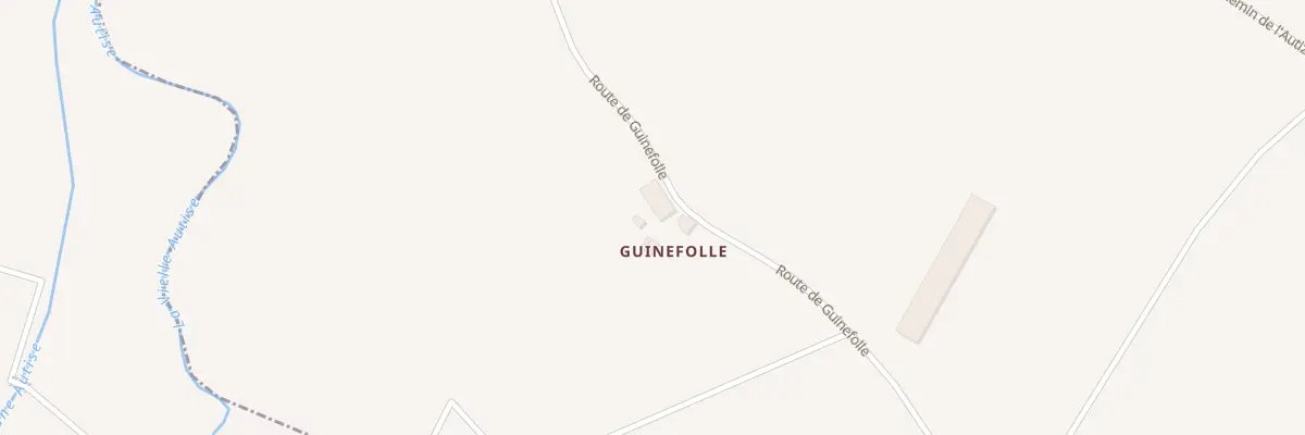 Plan du 1 Guinefole à Bouillé-Courdault