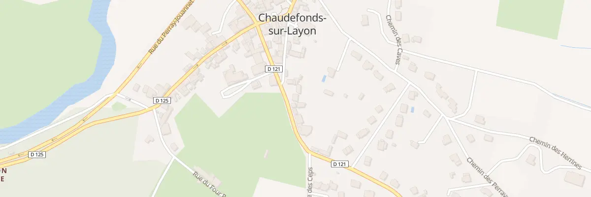 Plan du 7 Rue du Stade à Chaudefonds-sur-Layon
