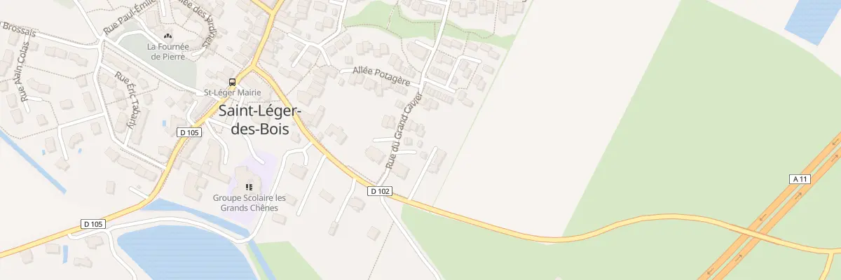 Plan du 4C Rue du Grand Cavier à Saint-Léger-de-Linières