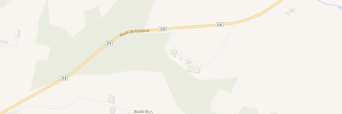 Plan du 875 Rte de Pomarez à Saint-Aubin