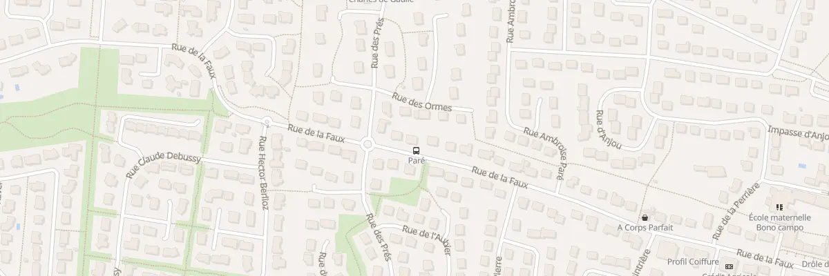 Plan du 58 Rue de la Faux à Bonchamp-lès-Laval