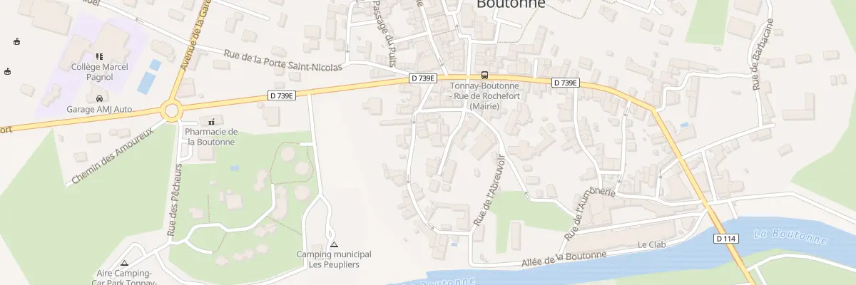 Plan du 2 Imp de la Tour à Tonnay-Boutonne