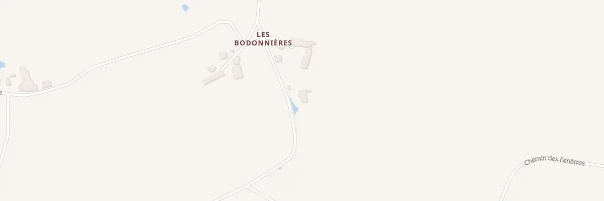 Plan du 5240 Les Bodonnières à Chanteloup-les-Bois