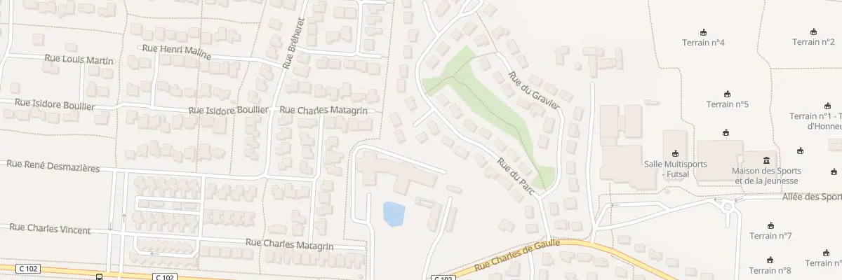 Plan du 19 Rue du Parc à Bonchamp-lès-Laval