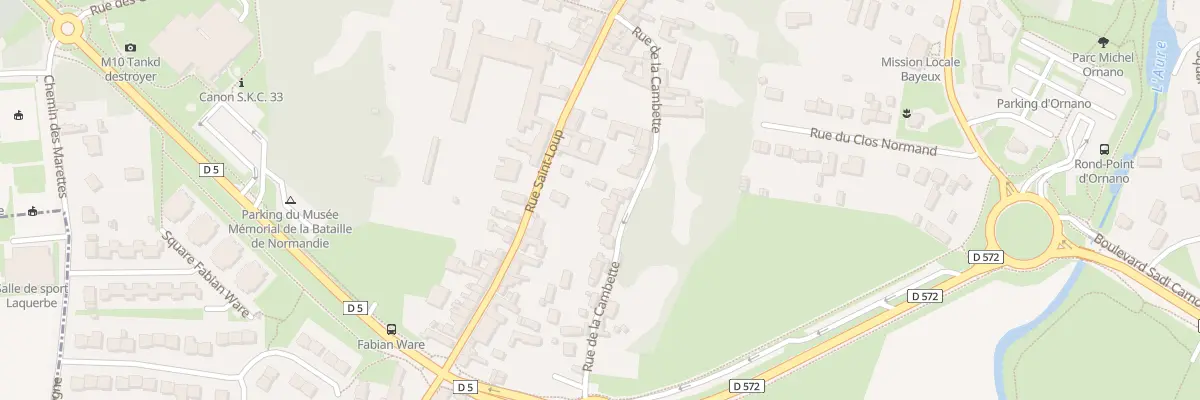 Plan du 8B Rue de la Cambette à Bayeux