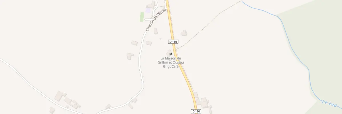 Plan du 5004 Le Bourg à Sauvelade