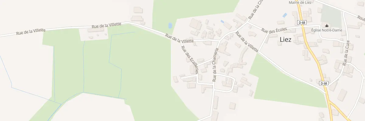 Plan du 2 Rue des ecailleries à Liez