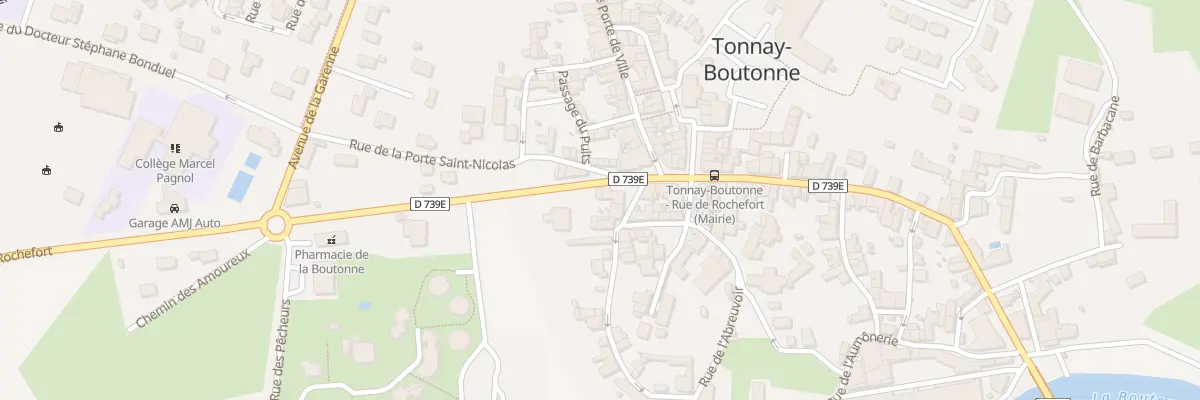 Plan du 9002 Rte de Rochefort à Tonnay-Boutonne