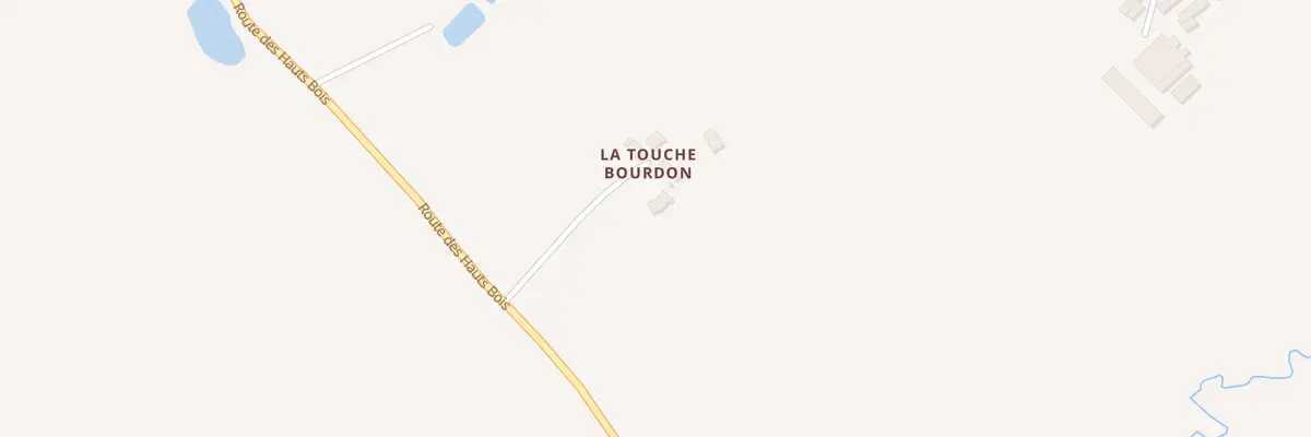 Plan du 5 La Touche Bourdon à Sacé