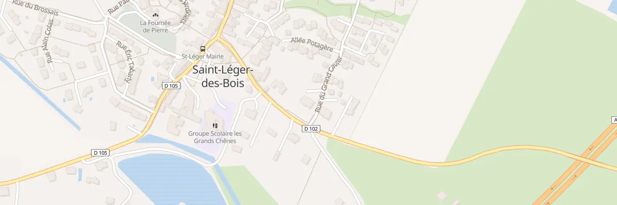 Plan du 1 Che des Écoliers à Saint-Léger-de-Linières