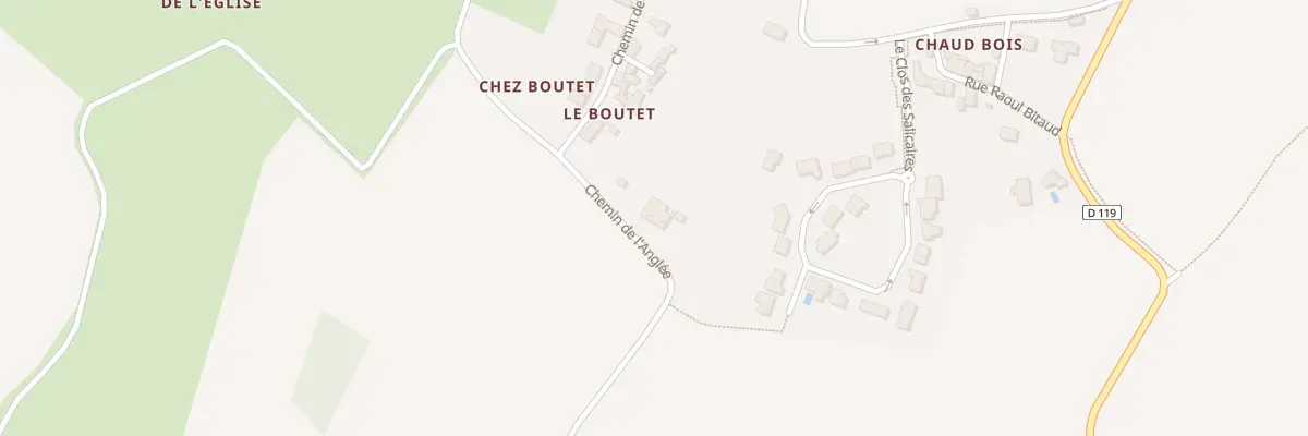 Plan du 15 Che de l’Anglee au Mung