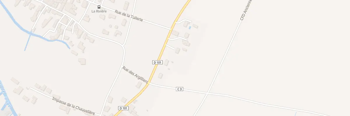 Plan du 30 Rte d’Arçais à Saint-Hilaire-la-Palud