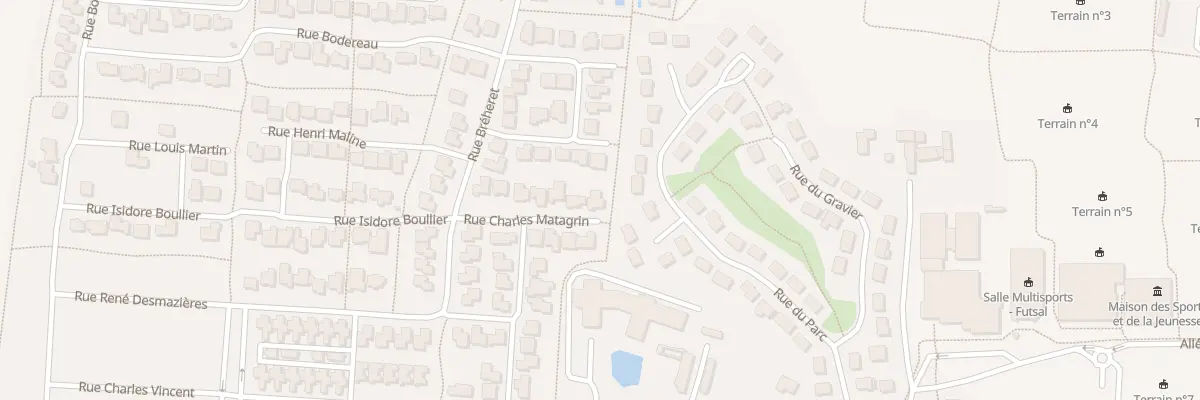 Plan du 13 Rue Charles Matagrin à Bonchamp-lès-Laval