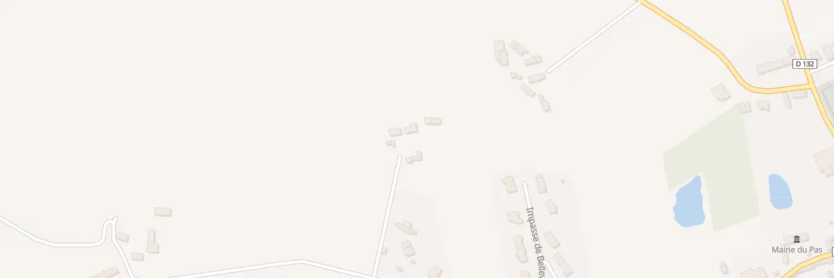Plan du 8 La Petite Ferardiere au Pas
